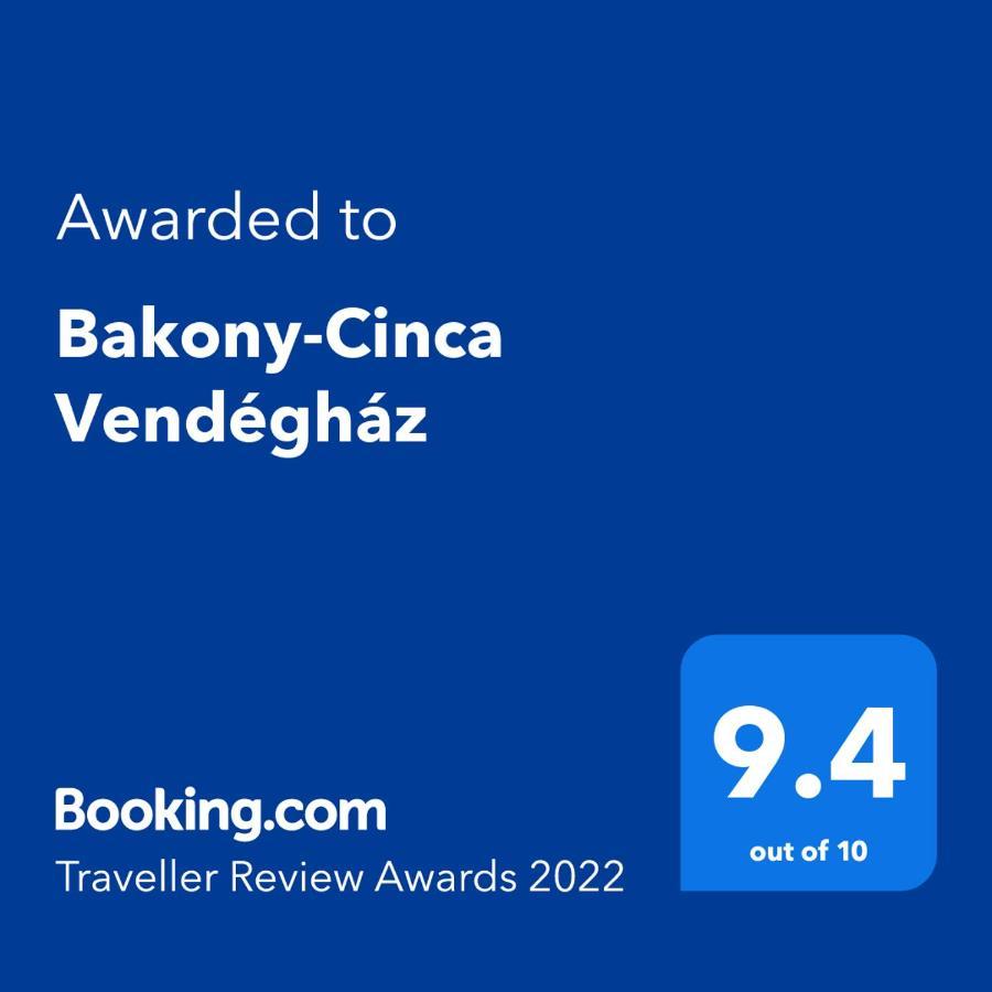 Hotel Bakony-Cinca Vendeghaz Szentgál Exteriér fotografie